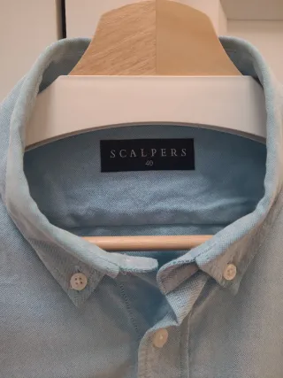 Camisa Scalpers Azul Talla M