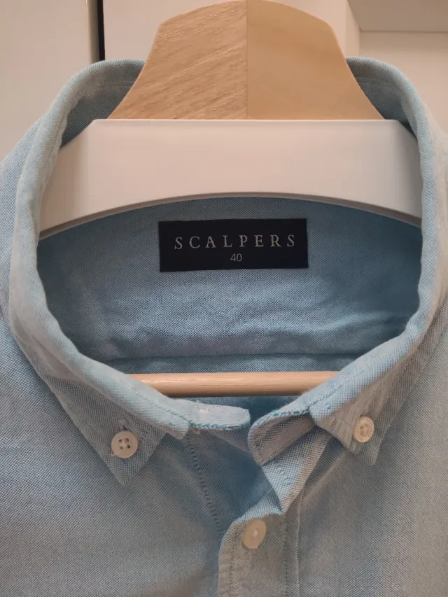 Camisa Scalpers Azul Talla M