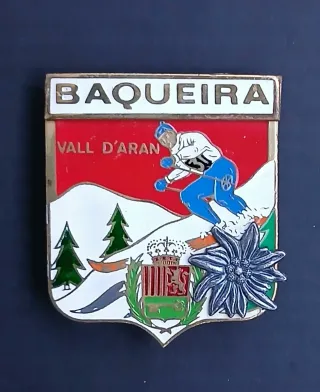 Pin Baqueira Vall d'Aran Esquí