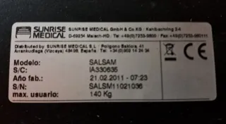 Silla de ruedas eléctrica Quickie Salsa M