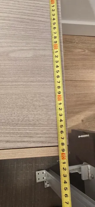 Dormitorio 135cm blanco y gris