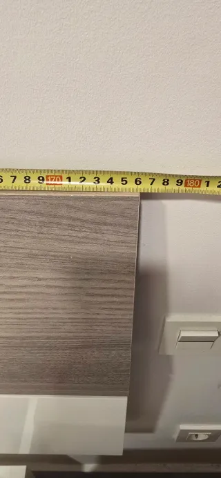 Dormitorio 135cm blanco y gris