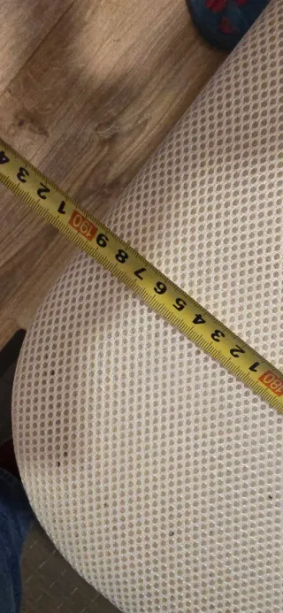 Dormitorio 135cm blanco y gris