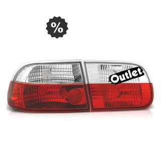 TG PILOTOS HONDA CIVIC 91-95 3D ROJO BLANCO LEX R024083C1