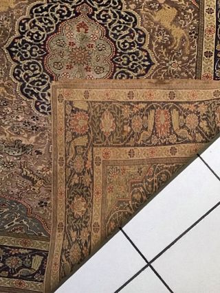 Tappeto Turco Ghiordes Consumato