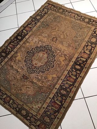 Tappeto Turco Ghiordes Consumato