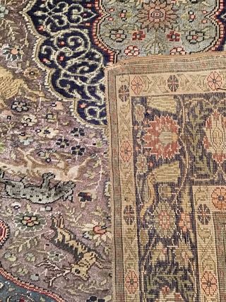 Tappeto Turco Ghiordes Consumato