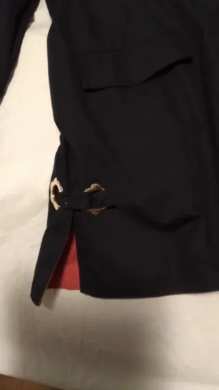 Soprabito donna double face nero/rosso