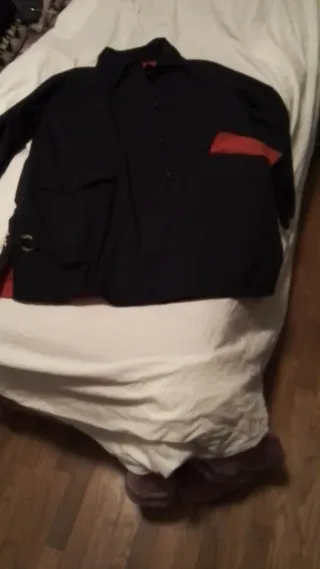 Soprabito donna double face nero/rosso