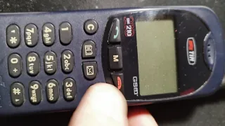 Telit GM 210 Telefono Cellulare Blu Navy