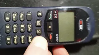 Telit GM 210 Telefono Cellulare Blu Navy