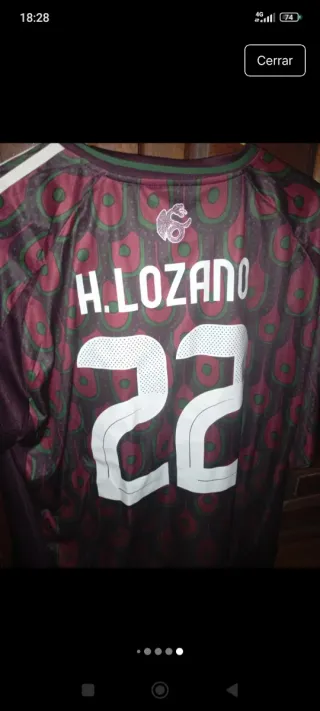 Camiseta Adidas México Talla XXL