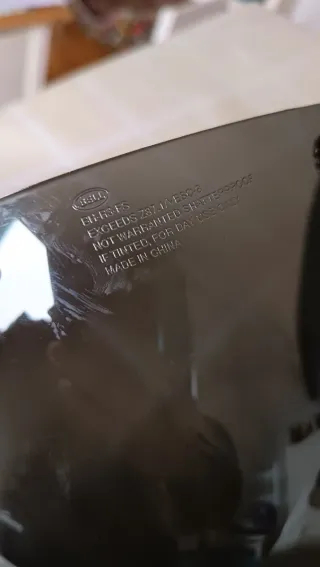 Visera Bell Custom ahumada oscuro