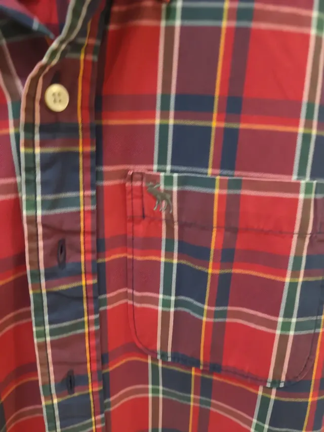Camisa Abercrombie & Fitch cuadros M