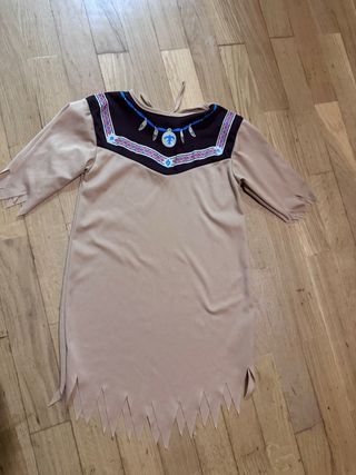 Disfraz Pocahontas India 4/6 años