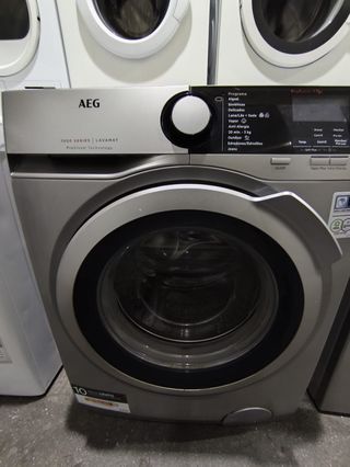 Lavadora AEG 8kg 1400RPM Inox A+++