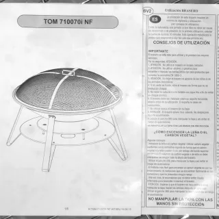 Barbacoa  para 8 personas