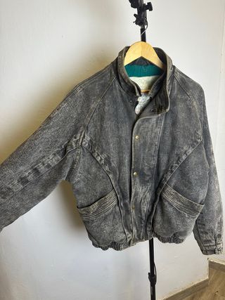 Chaqueta vintage hombre gris