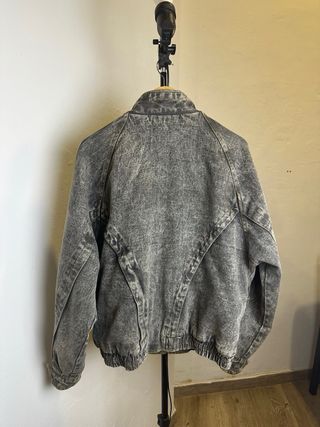Chaqueta vintage hombre gris