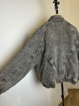 Chaqueta vintage hombre gris