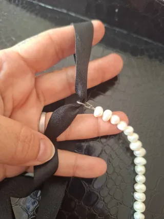 Relicario Fallera (collar) virgen y cruz SIN USAR.