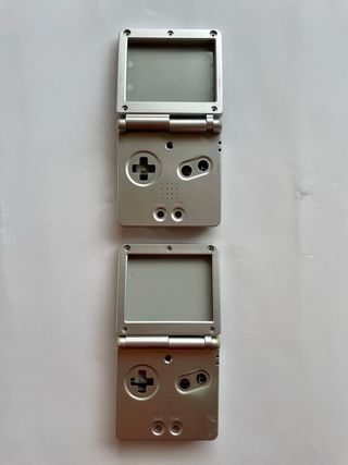 2 x Carcasas GameBoy Advance SP Originales