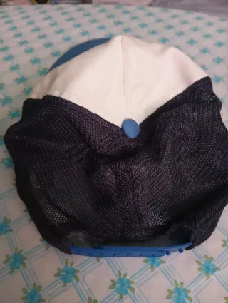 Gorra Náutica Blanca y Azul