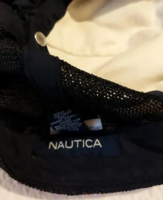 Gorra Náutica Blanca y Azul