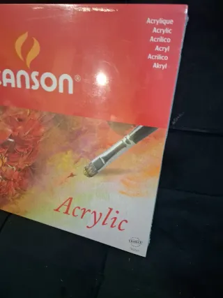 Papel Canson Acrylic 400g/m² 50 hojas