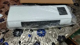 Calentador de aire blanco