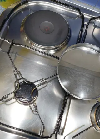 Placa encimera mixta