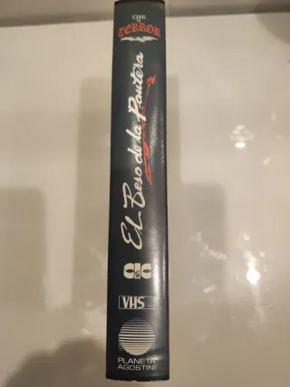 VHS El Beso de la Pantera Terror Español