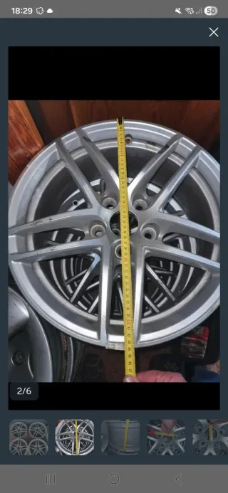 Llanta de aleación 4