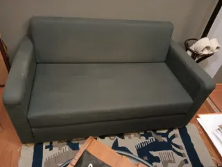 Sofá cama IKEA FRIDHULT gris