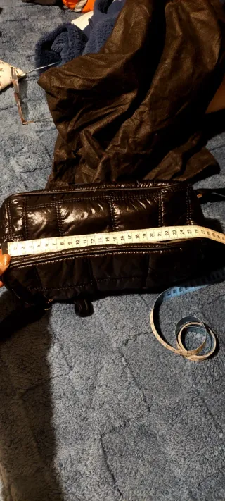 Borsa Ynot nera trapuntata