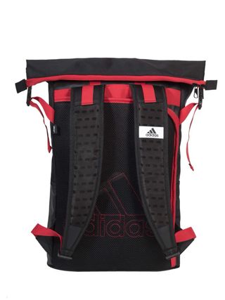 Mochila Adidas Multigame Negra y Roja