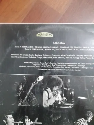 Santana Vinilo