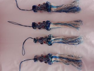 Colcha Seda y Estuche Siglo XIX