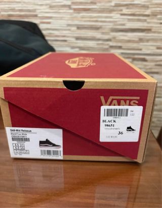 Zapatillas Vans Negras Altas