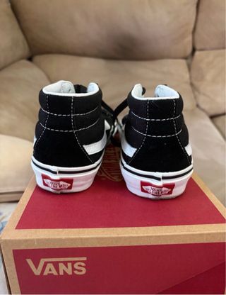 Zapatillas Vans Negras Altas