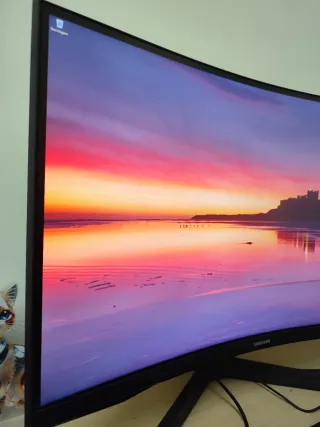 Monitor Samsung G55C 165Hz Curvo