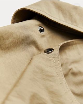 Parka corta Zara capucha ZW M