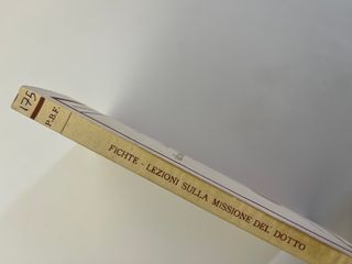 Lezioni sulla missione del dotto (1794) Fichte