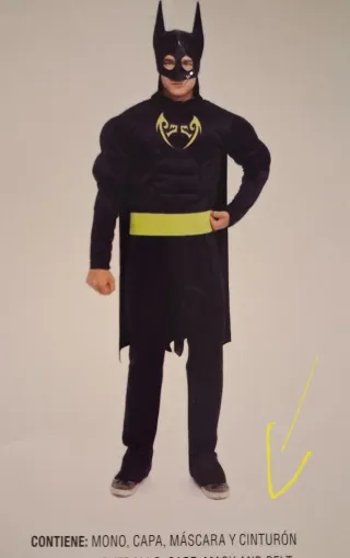 Disfraz Batman Talla S
