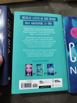 Trilogía Culpa mía,Culpa tuya,Culpa nuestra