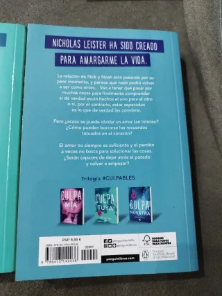 Trilogía Culpa mía,Culpa tuya,Culpa nuestra