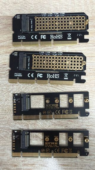 Adaptador PCIE 3.0 M.2 NVMe