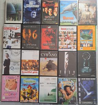 DVD 6x10€  LOTE 3 HAY 6 FOTOS