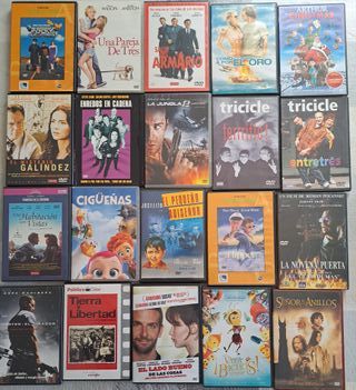 DVD 6x10€  LOTE 3 HAY 6 FOTOS