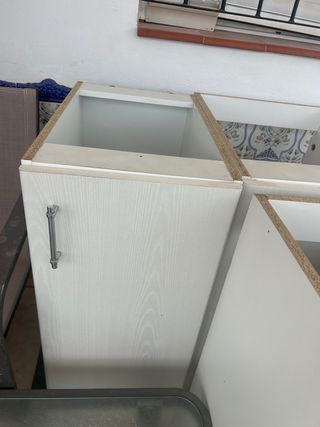 Muebles de cocina sin encimera